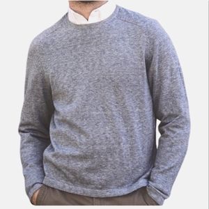 NEW men's Weatherproof blue crewneck sweater